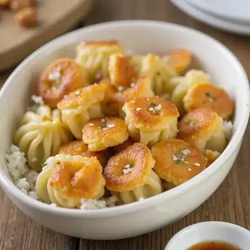 Crispy Pan Fried Dumplings