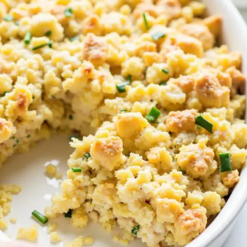 Easy Chicken Stuffing Casserole