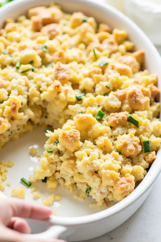 Easy Chicken Stuffing Casserole