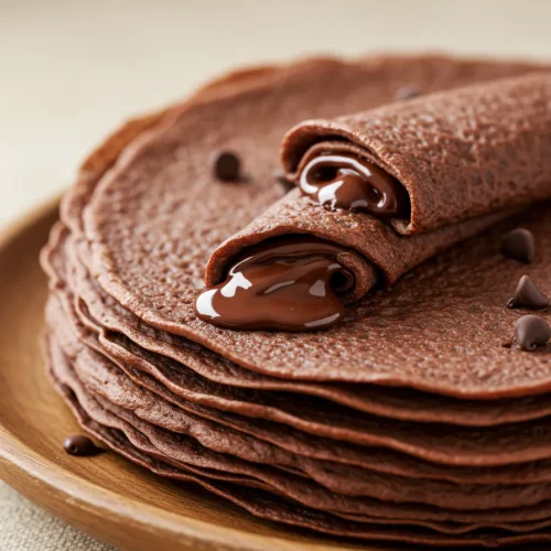 Easy Chocolate Crepes Recipe