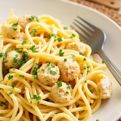 Easy Cowboy Butter Chicken Linguine