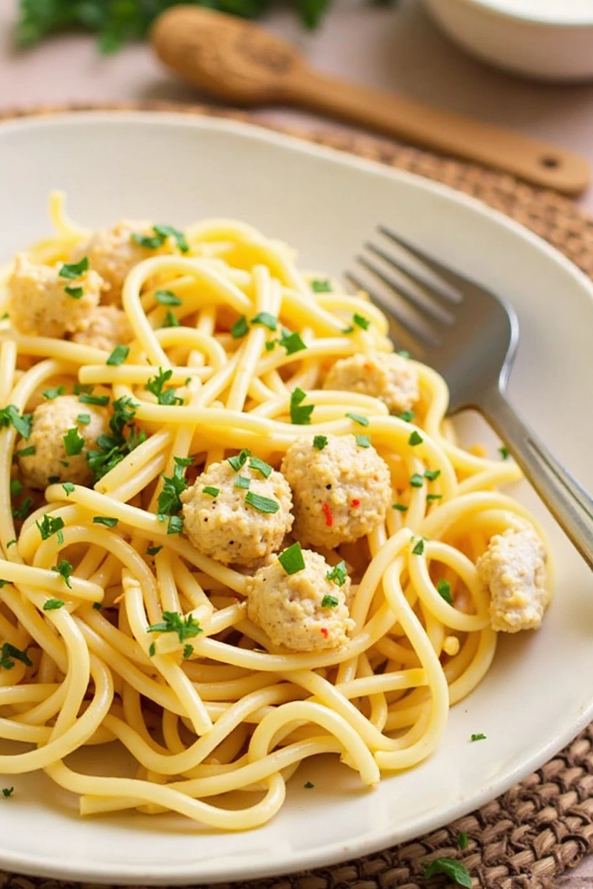Easy Cowboy Butter Chicken Linguine