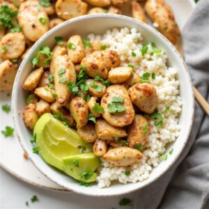 Flavorful Chicken Rice Bowls