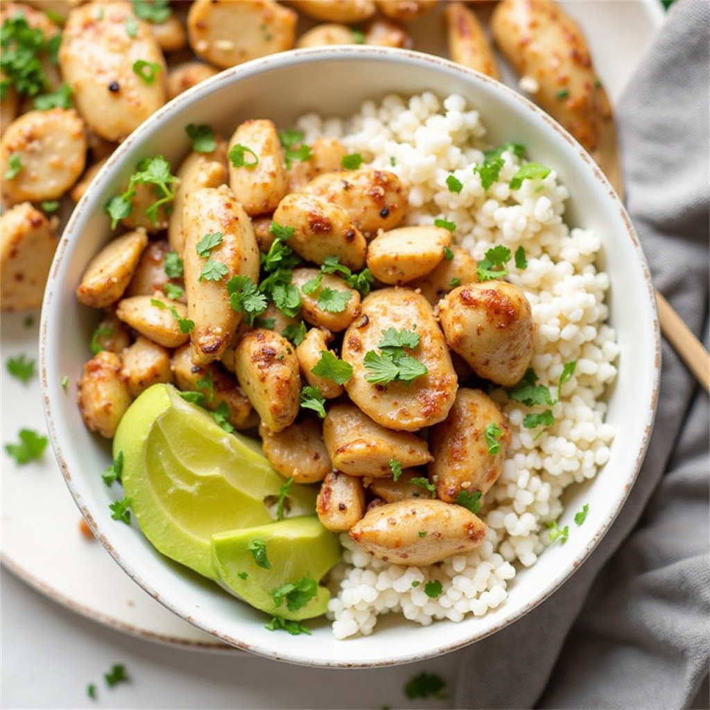 Flavorful Chicken Rice Bowls