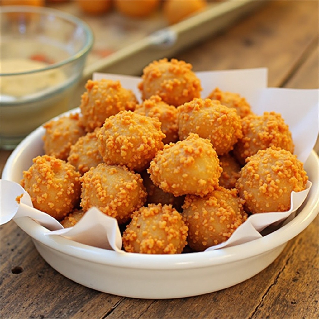 Fried Cheese Doritos Bites