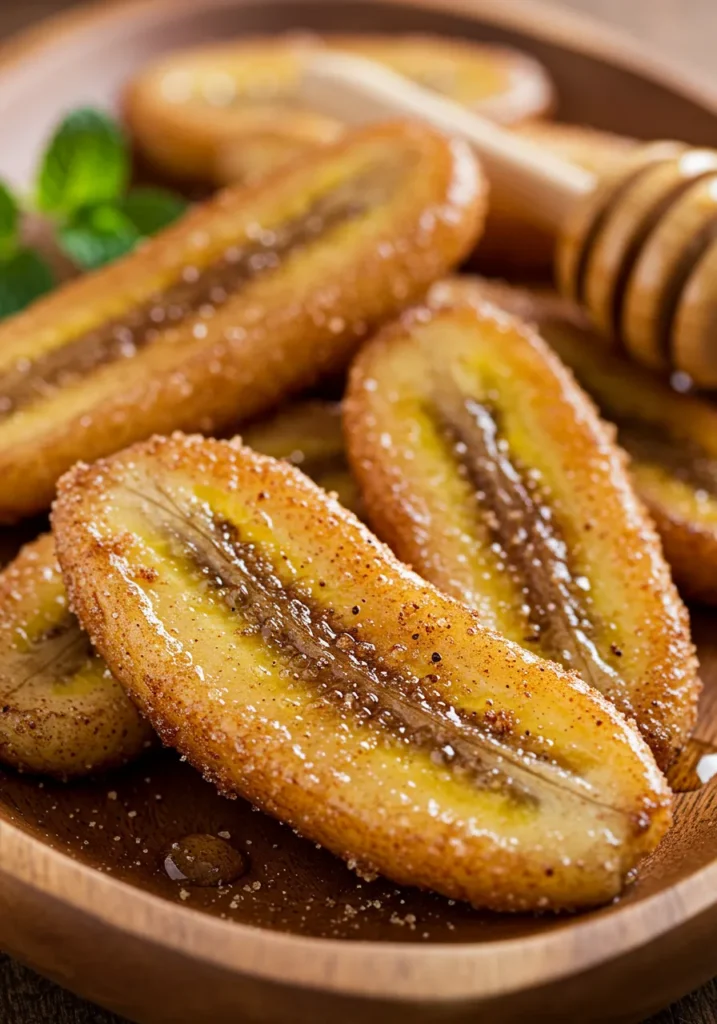 Fried Cinnamon Bananas Recipe