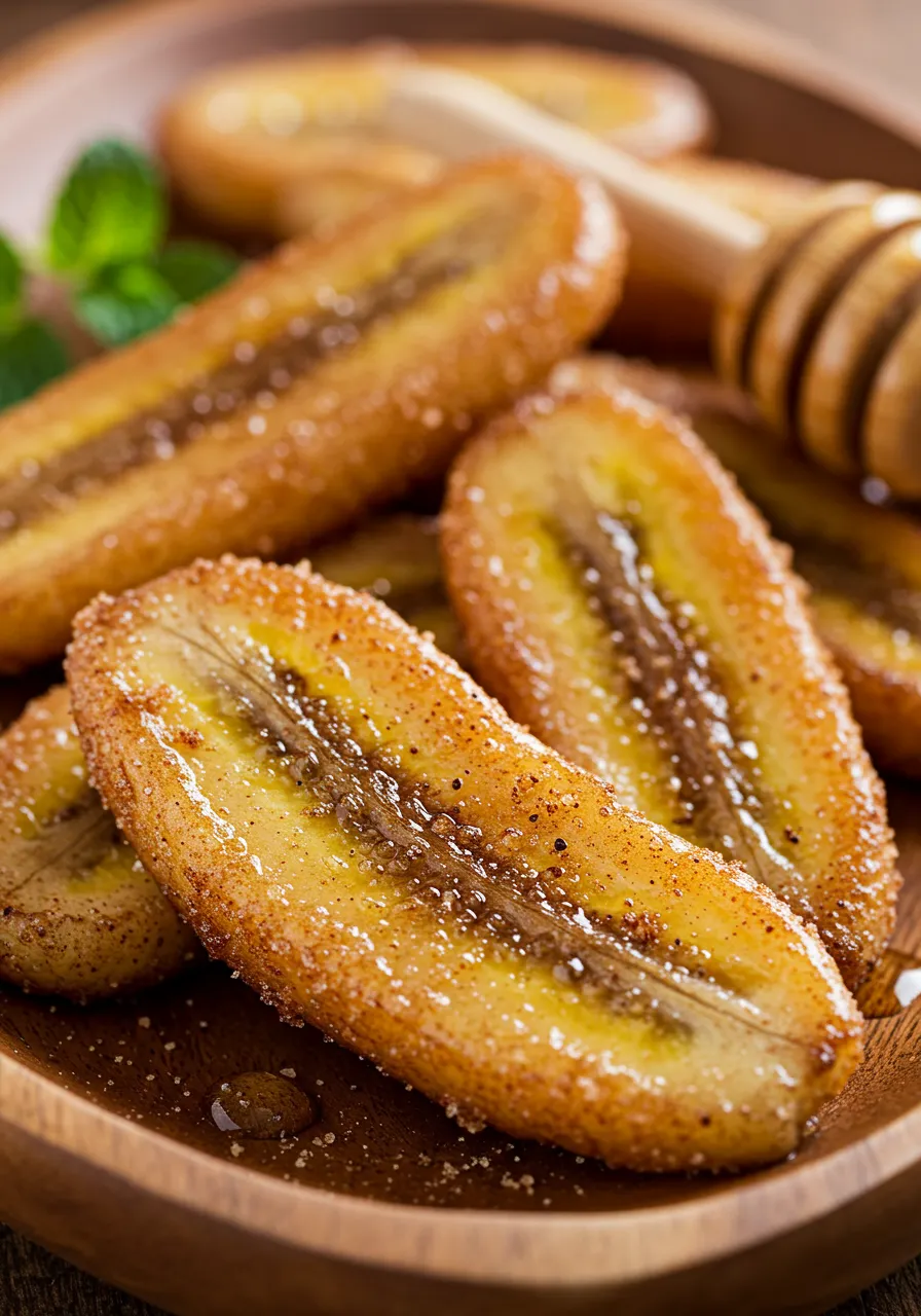 Fried Cinnamon Bananas Recipe