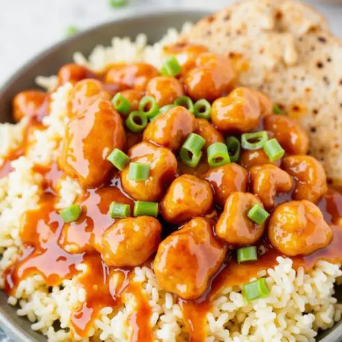Honey BBQ Chicken Rice