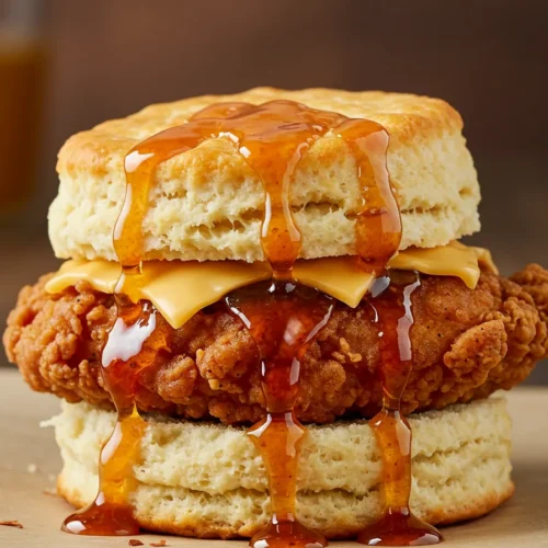 Hot Honey Chicken Biscuits Recipe