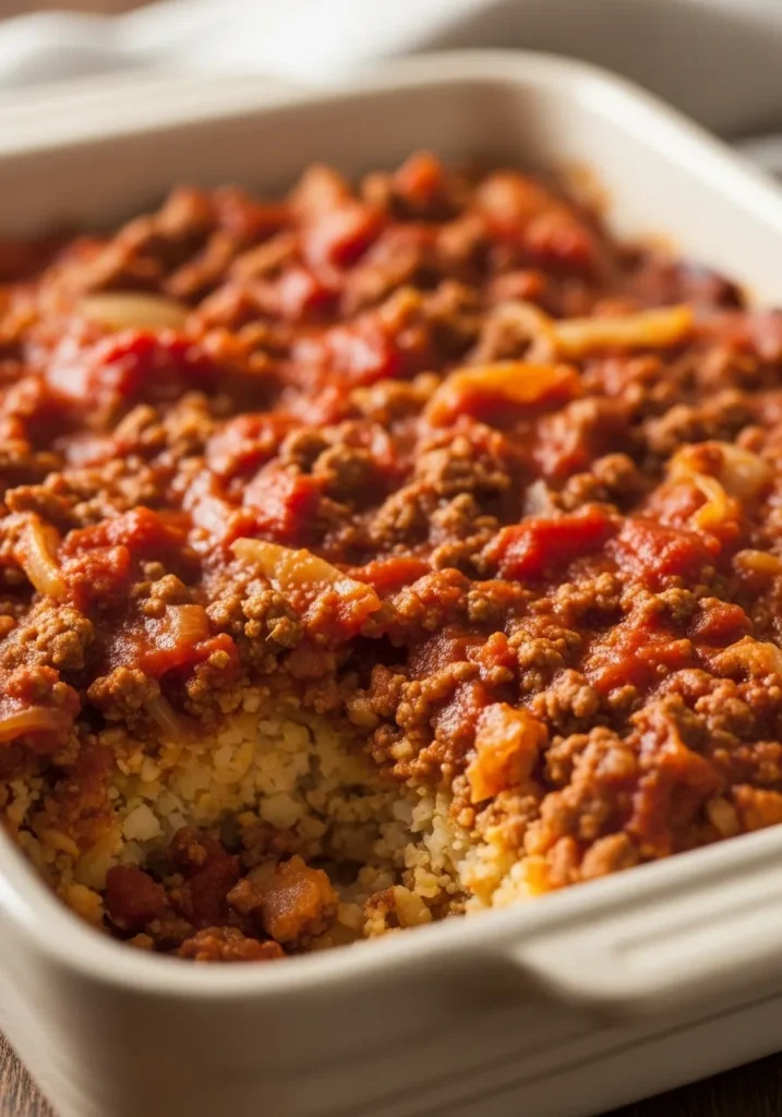 Low Carb Unstuffed Cabbage Casserole