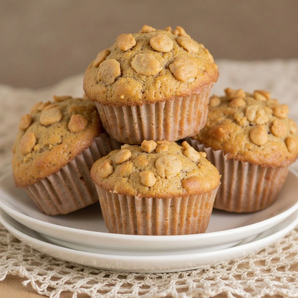 Peanut Bliss Banana Muffins
