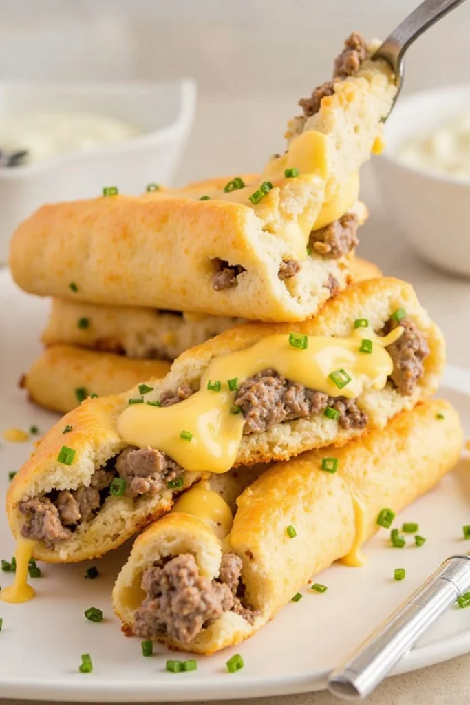Philly Cheesesteak Cheesy Breadsticks