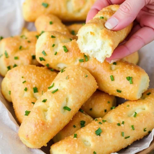 Pizzeria Cheesy Garlic Breadsticks