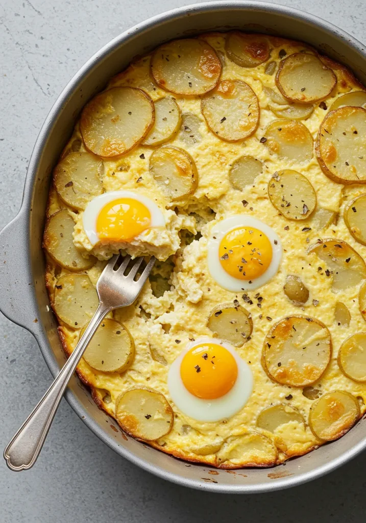 Potato and Egg Casserole Recipe – Hearty & Easy