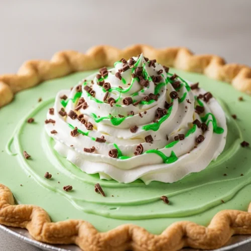 Shamrock Shake Pie