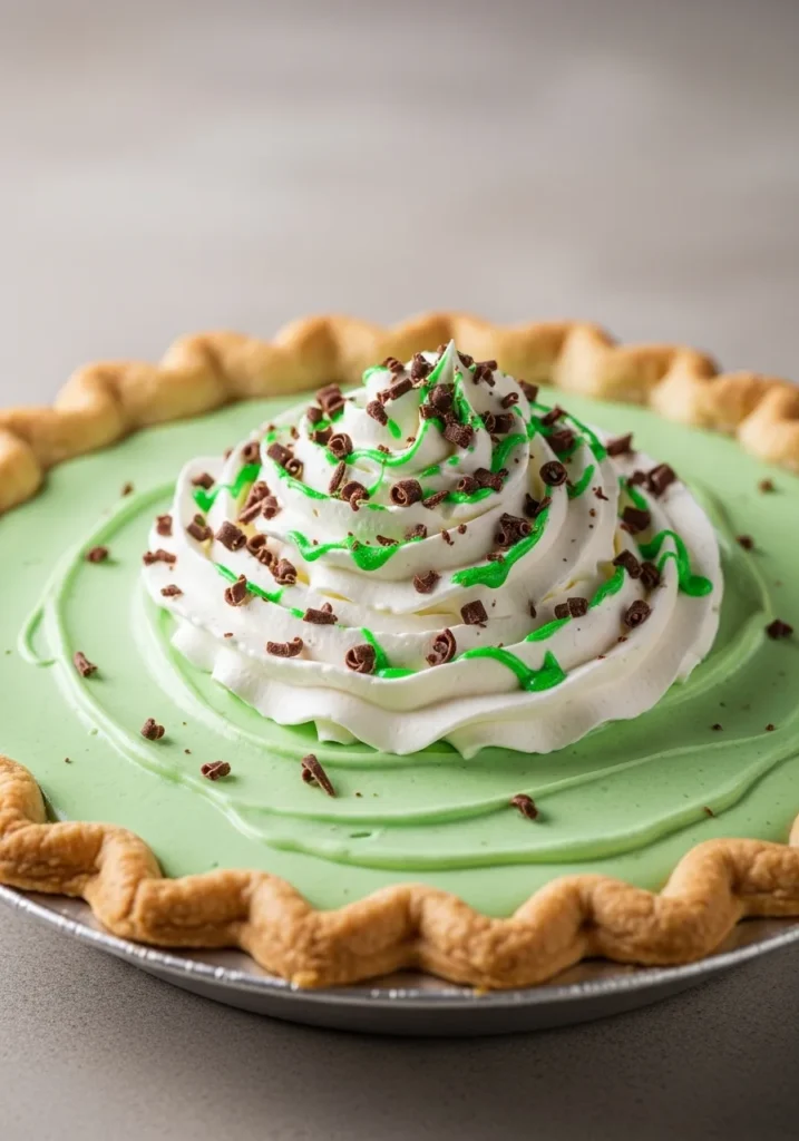 Shamrock Shake Pie