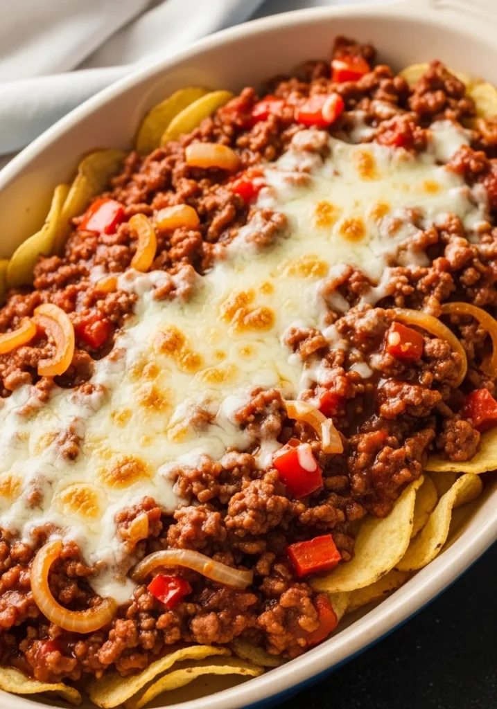 Sloppy Joe Bubble Up Casserole