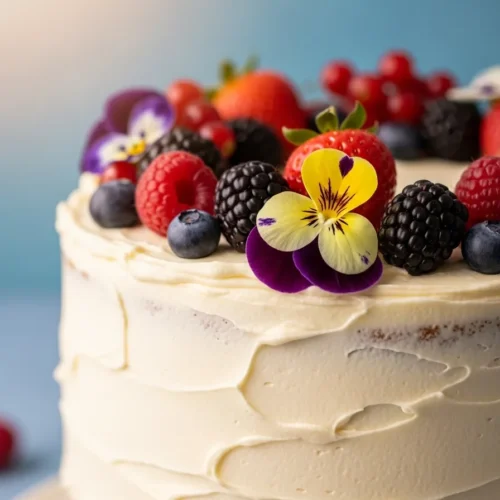 Soft and Sweet Vanilla Dessert