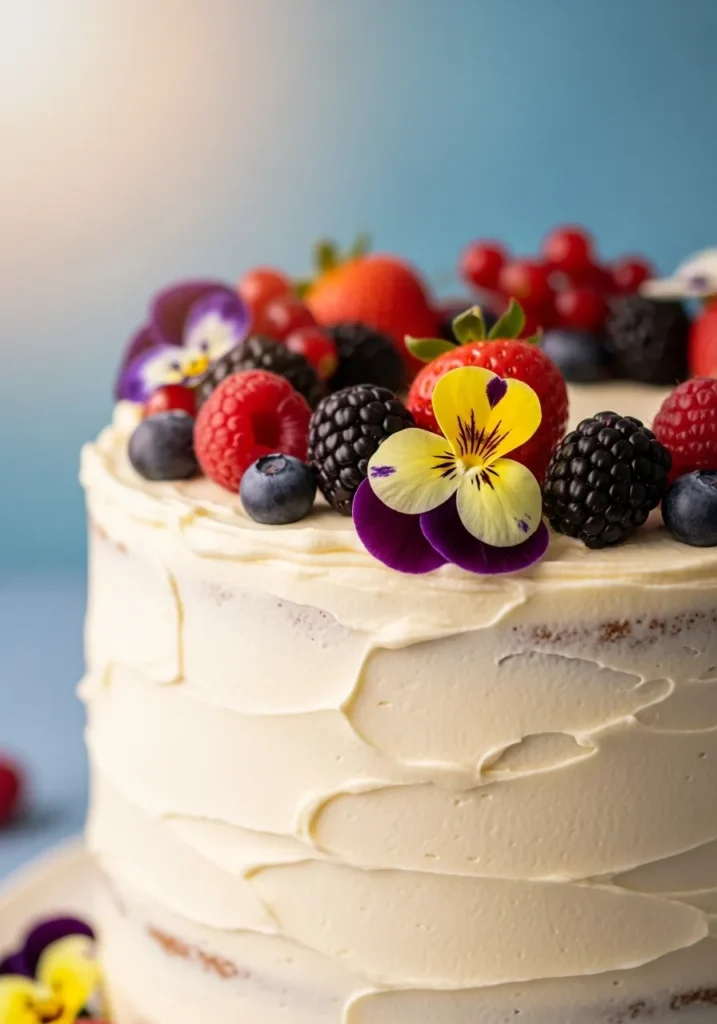 Soft and Sweet Vanilla Dessert