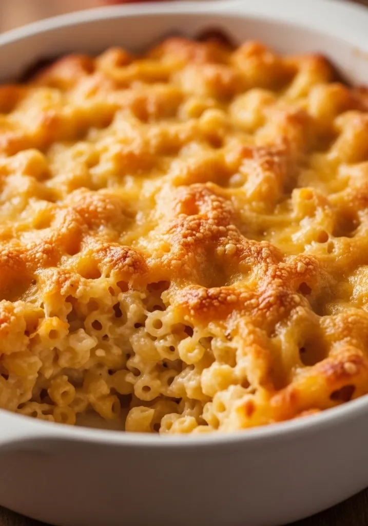 Southern Macaroni and Cheese Casserole