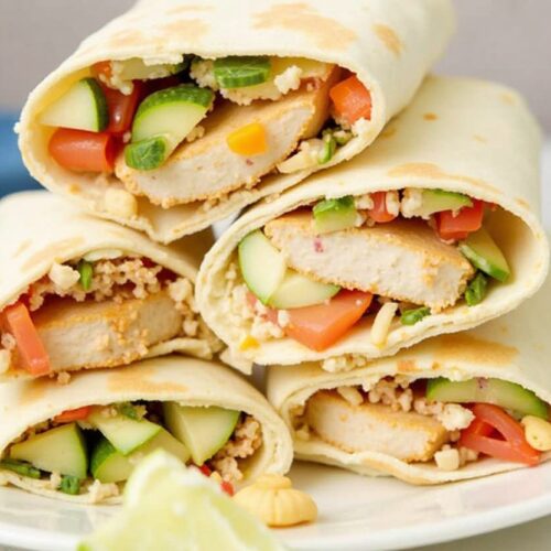 Southwest Chicken Cheddar Wraps