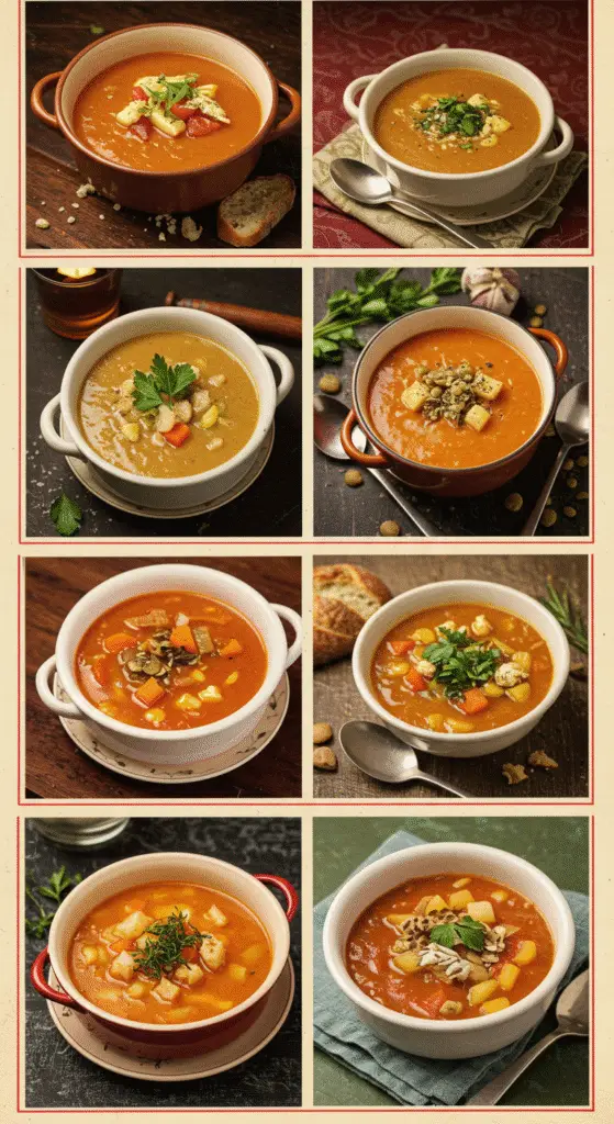 10 Cozy Soup Recipes for Chilly Fall Evenings