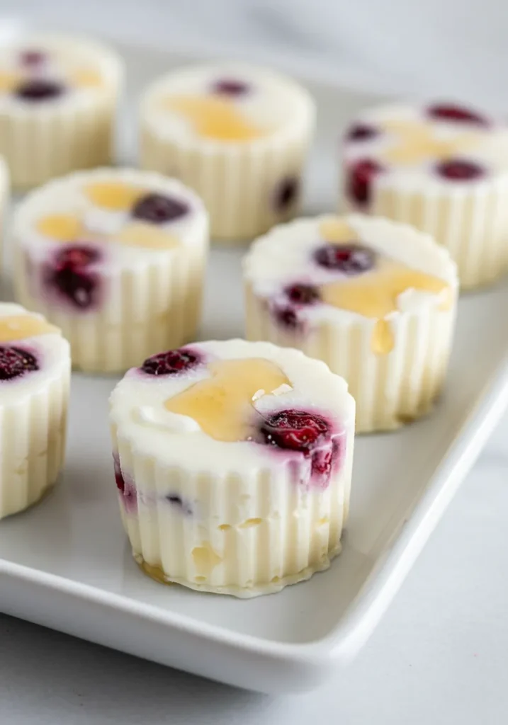 3-Ingredient Frozen Yogurt Bites Recipe
