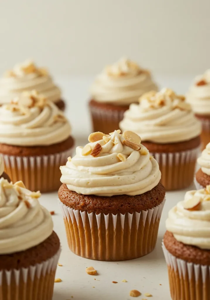 Almond Wedding Cake Cupcakes Recipe