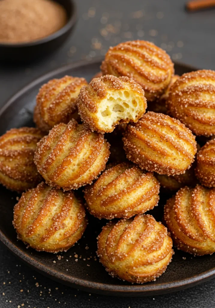 Angel Food Cake Churro Bites Recipe