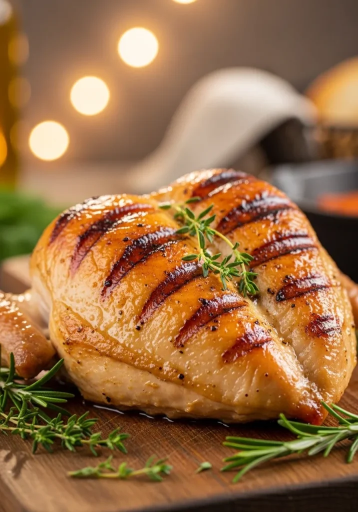 Baked Split Chicken Breast