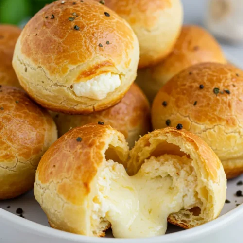 Baked Stuffed Cheese Bombs Recipe