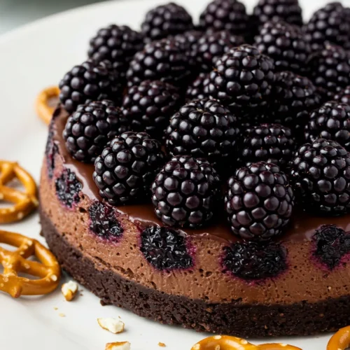 Blackberry Pretzel Dessert Recipe