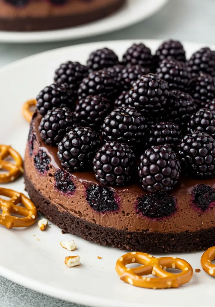Blackberry Pretzel Dessert Recipe