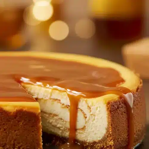 Bourbon Caramel Cheesecake Recipe