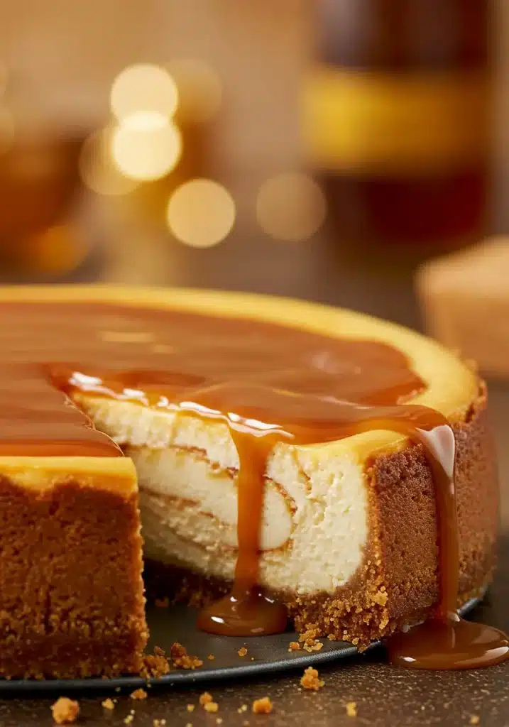Bourbon Caramel Cheesecake Recipe
