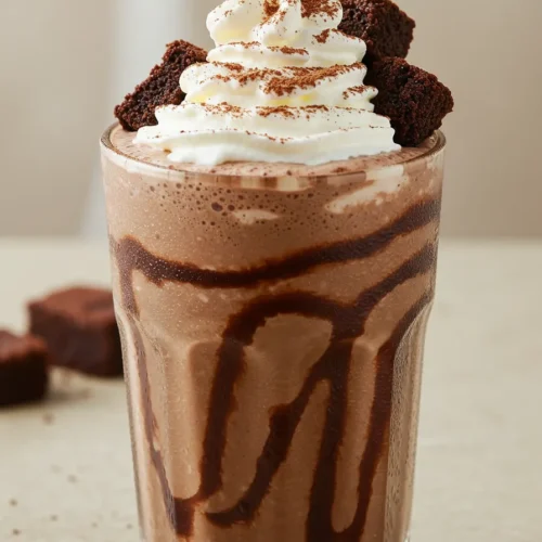 Brownie Milkshake Recipe