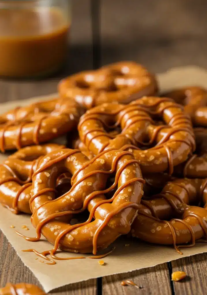 Butter Toffee Pretzels Recipe