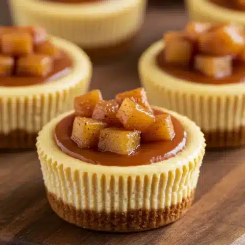 Caramel Apple Cheesecake Cups Recipe