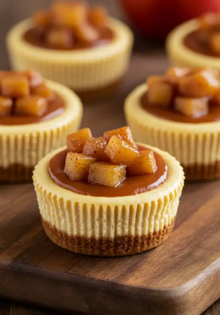 Caramel Apple Cheesecake Cups Recipe