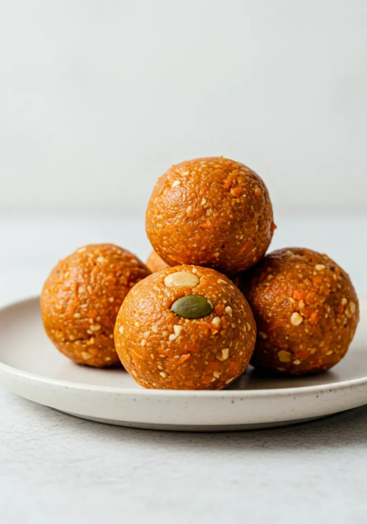 Carrot Energy Balls Recipe