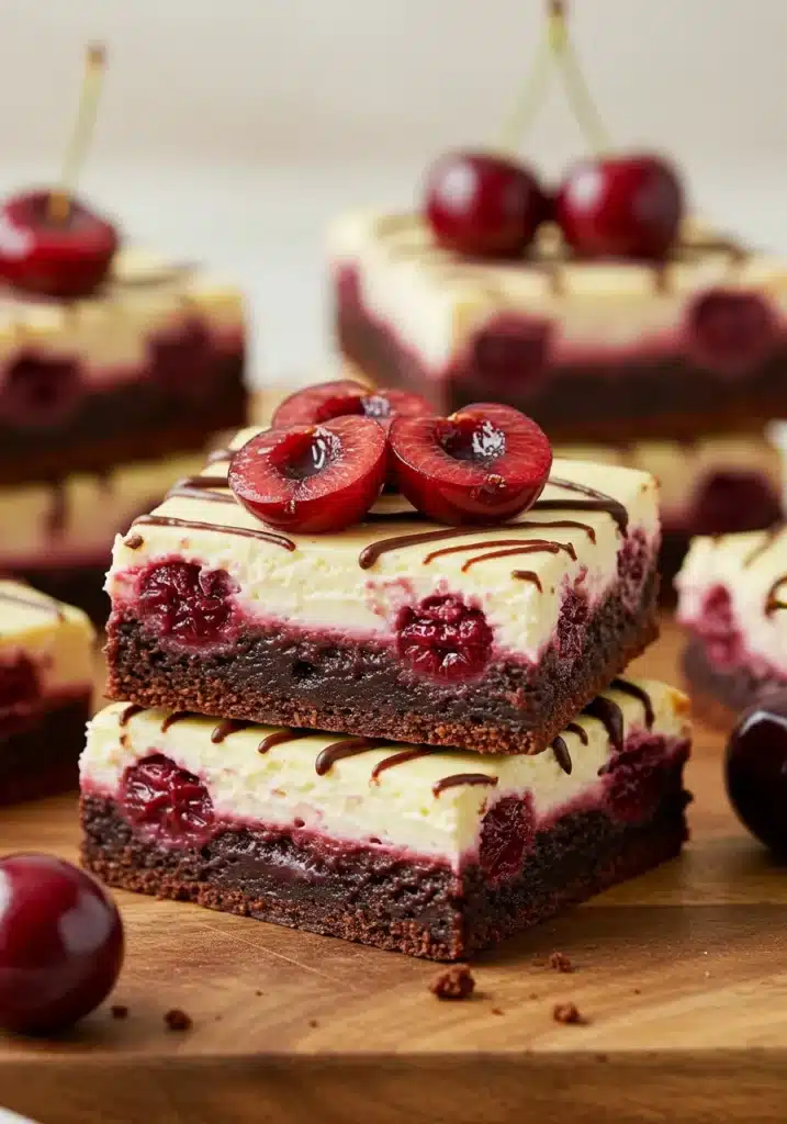 Cherry Cheesecake Brownies Recipe