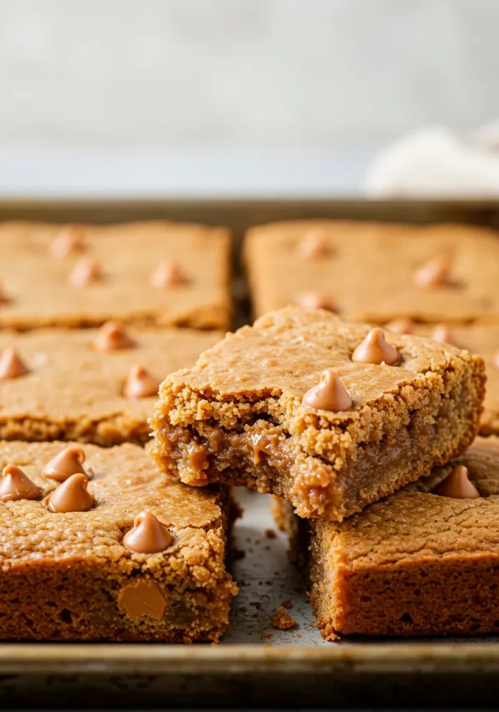 Chewy Butterscotch Blondies Recipe