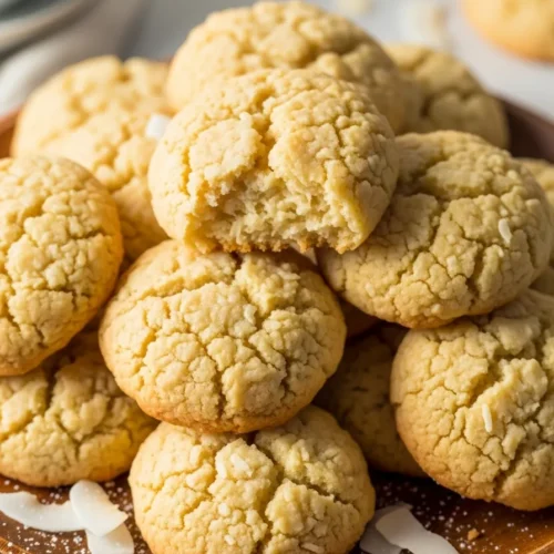 Chewy Coconut Cookies