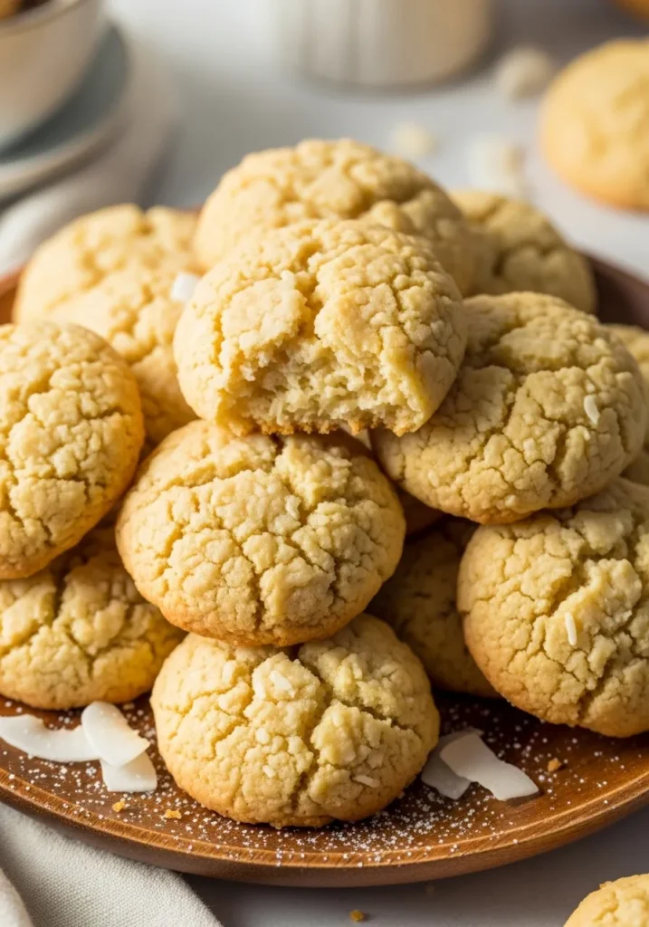 Chewy Coconut Cookies