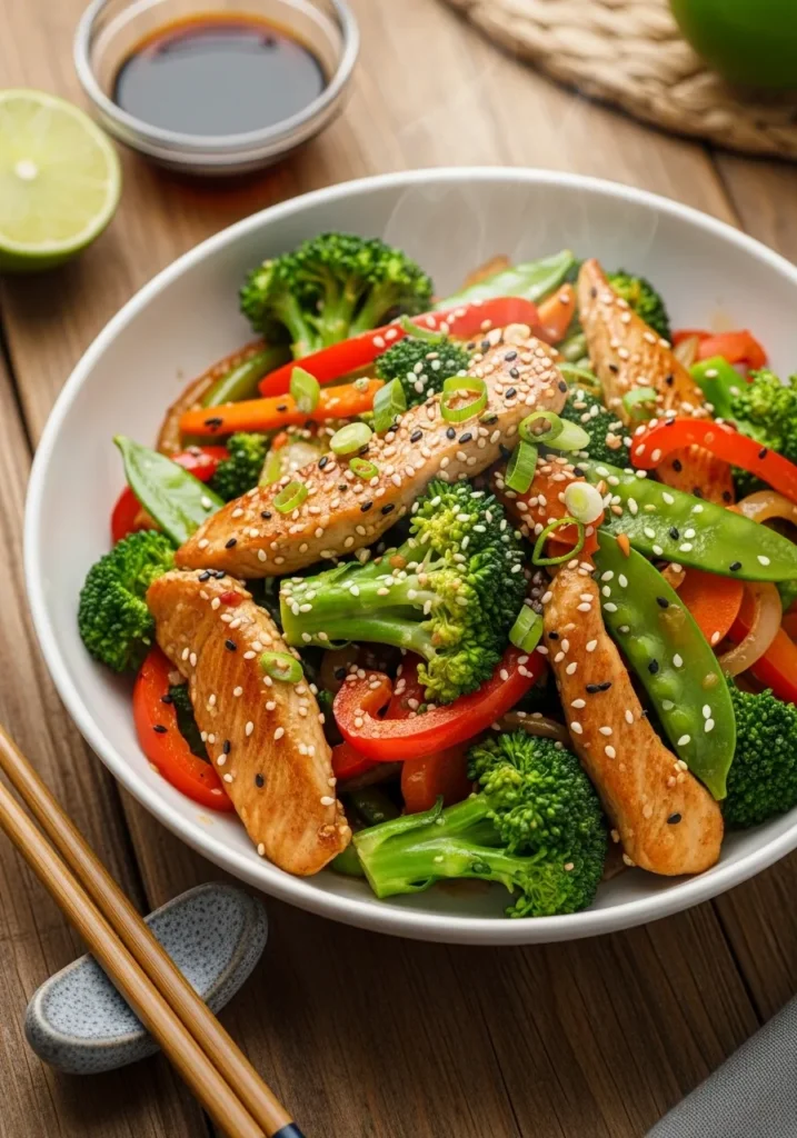 Chicken and Broccoli Stir Fry