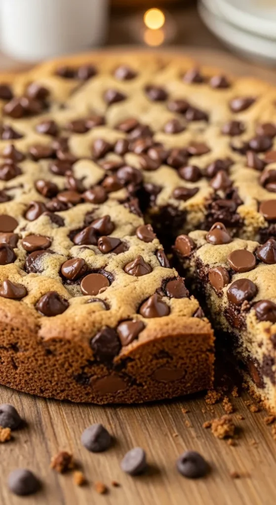 Chocolate Chip Cookie Cake
