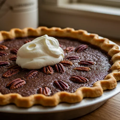 Chocolate Fudge Pecan Pie Recipe