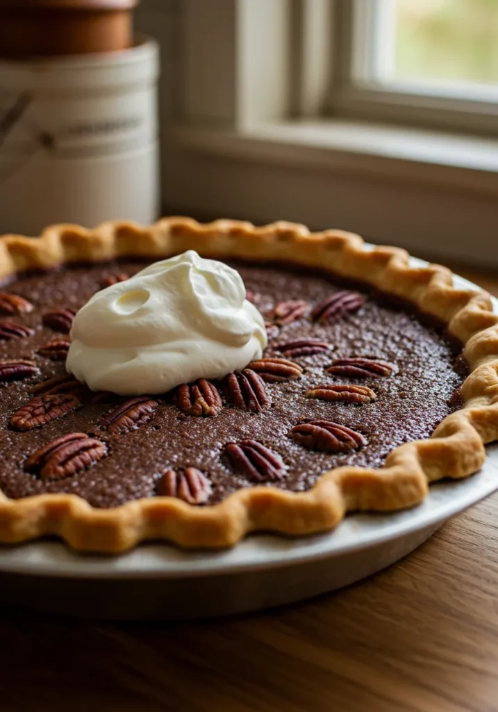 Chocolate Fudge Pecan Pie Recipe
