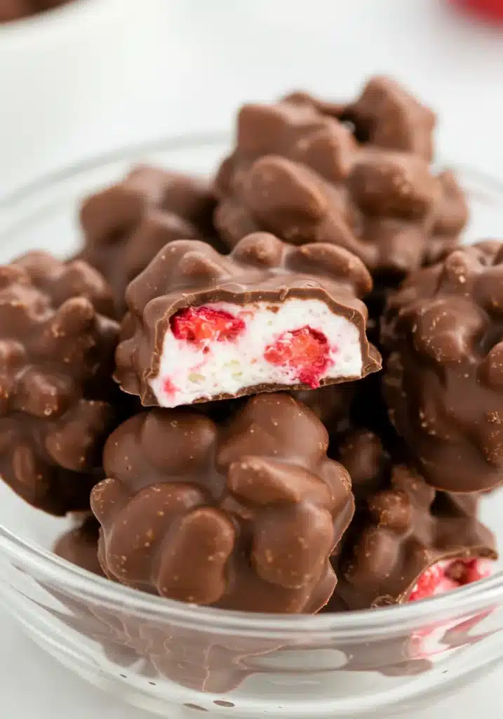 Chocolate Strawberry Yogurt Clusters Recipe