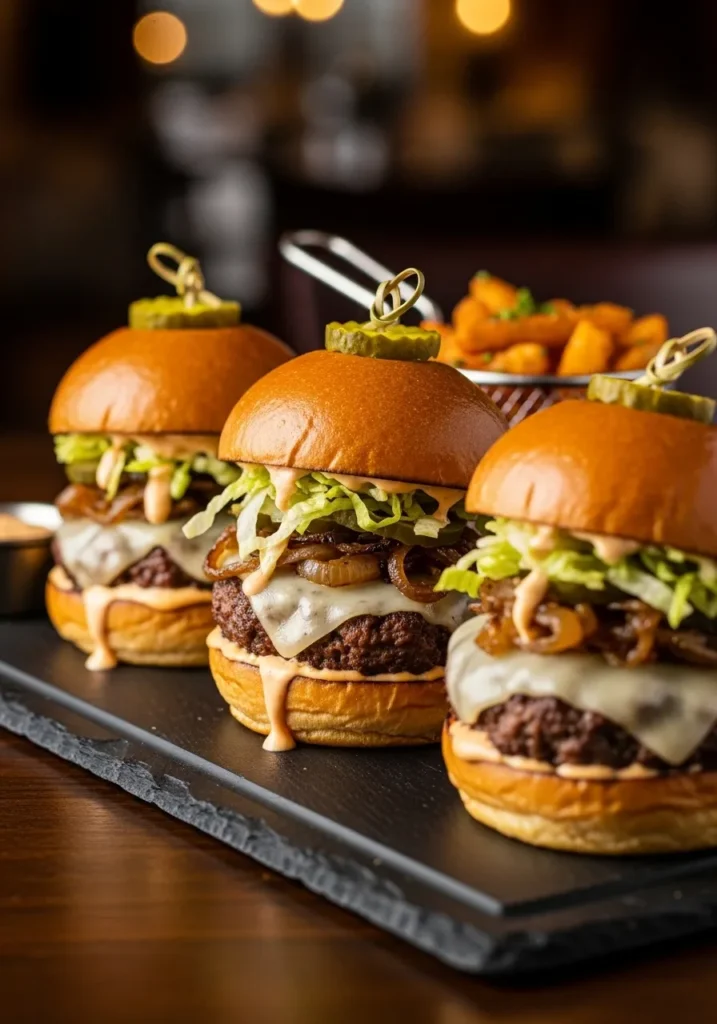 Chopped Cheeseburger Sliders Easy, Juicy Party Recipe